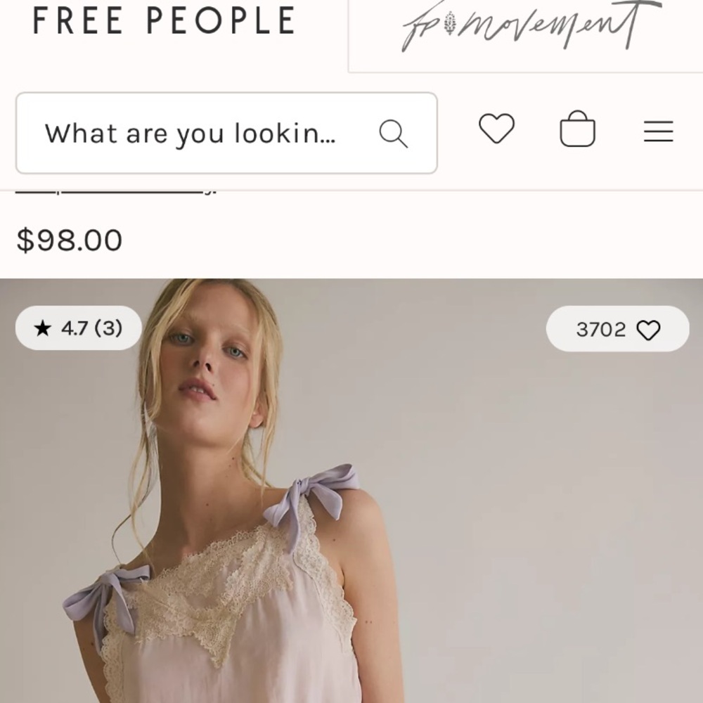Free People Fuchsia Slip Skirt - Picture 2 of 6